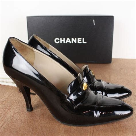 vintage chanel shoes ebay|pre owned Chanel boots.